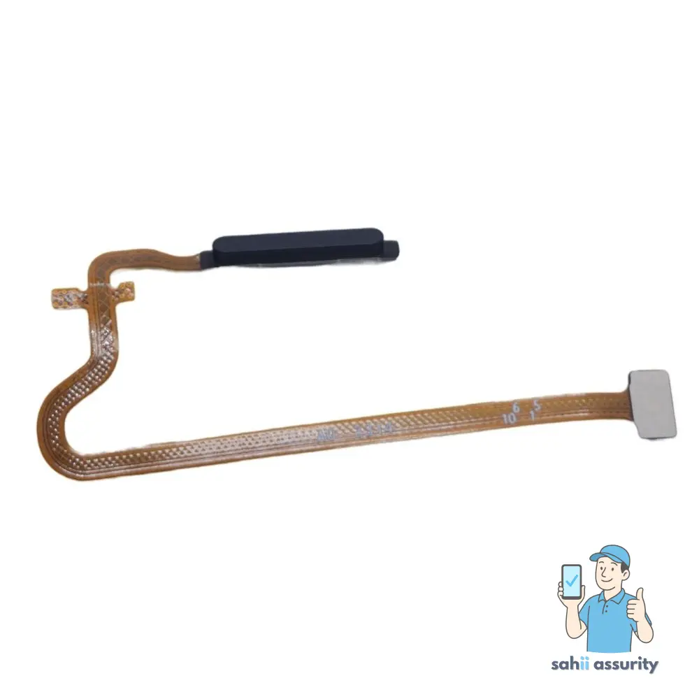 Fingerprint Sensor with Flex Cable for Realme 11x 5G Black